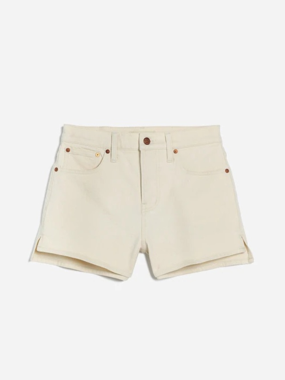 Madewell the perfect vintage jean short in vintage canvas